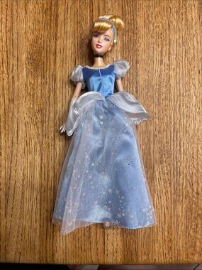 Disney Cinderella Blue Princess Doll in Sparkling Gown